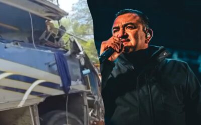 Conjunto Primavera sufre fuerte accidente en Valle de Bravo