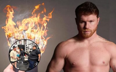 VIDEO | Canelo Álvarez pierde 200 mil pesos en minutos por una apuesta fuera del ring