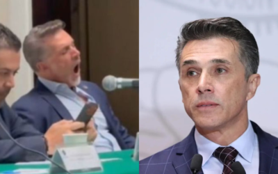 Sergio Mayer rompe silencio tras video de él durmiendo en el Congreso