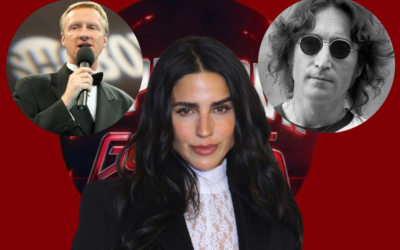 Esto dijo Bárbara de Regil tras confundir a Jimmy Lennon con John Lennon en Supernova 2026