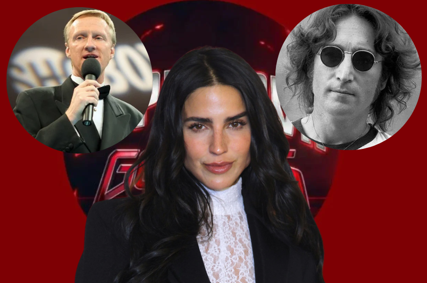 Esto dijo Bárbara de Regil tras confundir a Jimmy Lennon con John Lennon en Supernova 2026