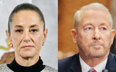 Sheinbaum afirma que las declaraciones del embajador de EU en México son “desafortunadas”