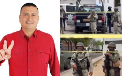 Homar Salas, líder sindical de Culiacán, y su escolta son asesinados en Sinaloa
