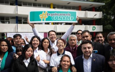 SEP anuncia inversión de 37.5 mdp para modernizar 25 planteles del Conalep en la CDMX