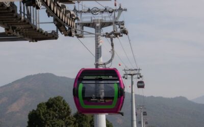 Michoacán inaugura en Uruapan primera línea de Teleférico, transporte popular y de turismo