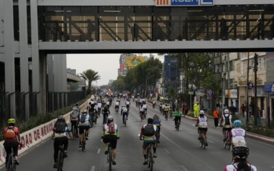 #Crónica | Marea ciclista ‘inunda’ Tlalpan por inauguración de la vía Gran Tenochtitlán