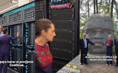 Así fue el recorrido de Sheinbaum en el Centro de Supercomputación de Barcelona