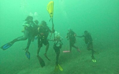 Sirenas de San Blas, las buzas que limpian el mar y buscan leyes contra las ‘redes fantasma’