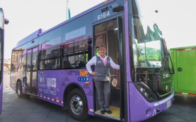 Centrobús, la nueva ruta de transporte eléctrico en la CDMX con conductoras mujeres