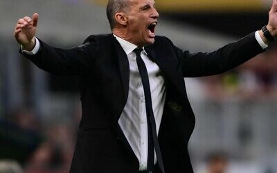 Allegri ve su futuro en el AC Milan y se descarta como DT Italia