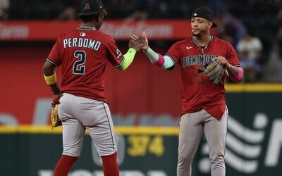 Ketel Marte y Geraldo Perdomo empujan una