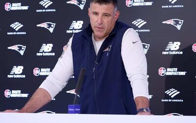 Mike Vrabel de baja indefinida por escándalo con periodista