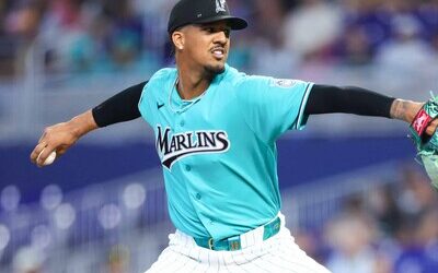 MLB: Eury Pérez brilla y los Marlins evitan la barrida ante Cerveceros