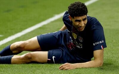 UEFA Champions: Hakimi se perderá la semifinal de vuelta