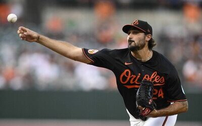 Zach Eflin fuera por el resto del año