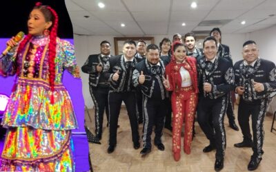 Mariachi lagunero acompaña a la India Yuridia en una faceta poco conocida