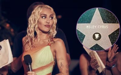 Miley Cyrus recibirá estrella en el Paseo de la Fama de Hollywood