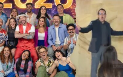 Conductor de Me caigo de risa explota contra la prensa en evento de Verónica Castro