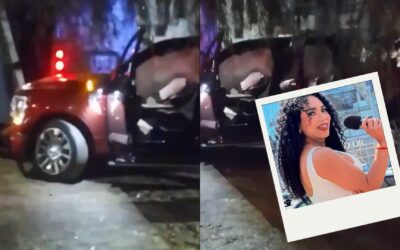 Paolita Suárez choca y abandona el lugar en León; reportan un herido grave
