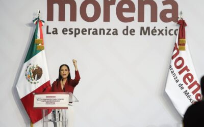 “Candidatos deben tener trayectoria impecable”, advierte Montiel al asumir presidencia de Morena