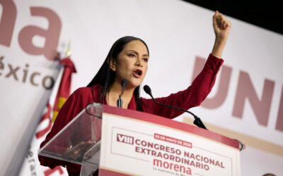 Ariadna Montiel llega a Morena entre aplausos y silencios por acusaciones de EU Rocha Moya