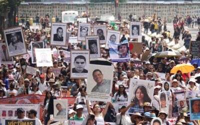 Madres buscadoras marchan en México: “¡Hijo, escucha, tu madre está en la lucha!”