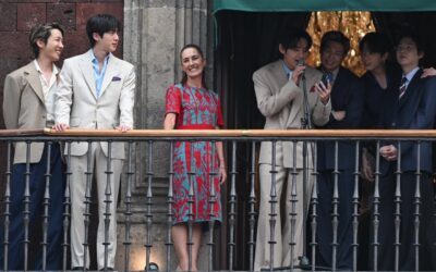 BTS reúne a casi 50,000 seguidores en el Zócalo de CDMX