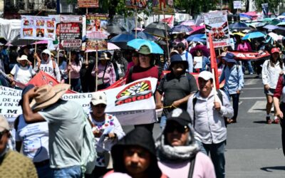 Alternativas viales por marcha de la CNTE