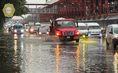 Lluvias colapsan CDMX: Metro, Cablebús y vialidades afectadas por tormenta y granizo