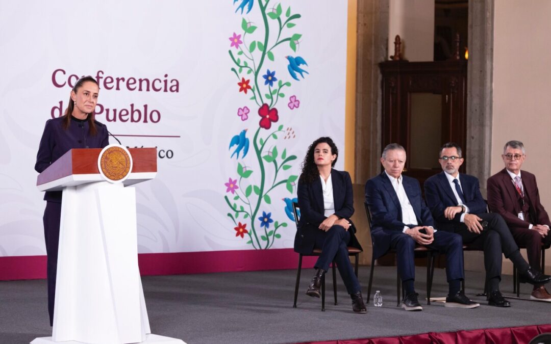 Sheinbaum descarta riesgos de que EU designe a Morena como organización terrorista