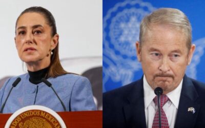 De las felicitaciones a la crítica: el embajador de EU tensa la relación con México
