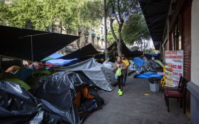 Plantón de la CNTE deja pérdidas por 39.5 mdp en Centro Histórico de CDMX en un día, estima Canaco