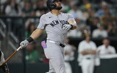 Jasson Domínguez sigue sin fecha de regreso con los Yankees
