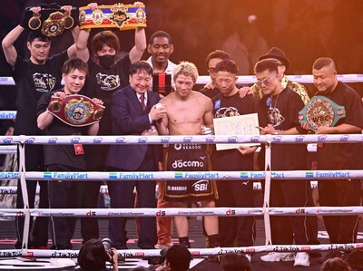 Boxeo:  Inoue mantiene el invicto tras derrotar a Nakatani