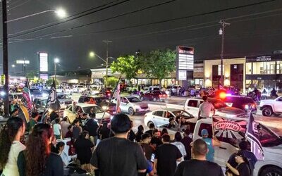 Celebraciones masivas en San Antonio tras el pase de los Spurs