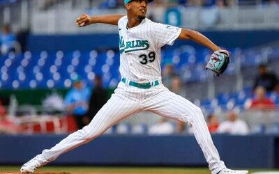 MLB: Eury Pérez estará ocho semanas por lesión