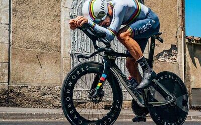 Filippo Ganna impone un récord en el Giro