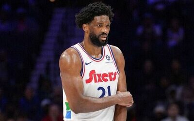 NBA: Embiid fuera del segundo juego ante los Knicks por lesión