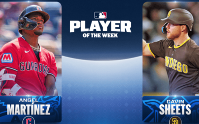 MLB: Angel Martínez y Gavin Sheets son jugadores de la semana