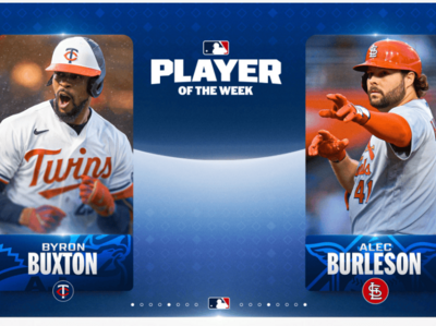 MLB: Buxton y Burleson son elegidos Jugadores de la Semana