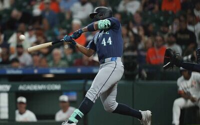 MLB: Julio Rodríguez rompe su patrón con el madero
