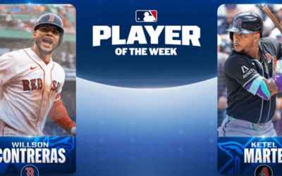 MLB: Marte y Contreras escogidos jugadores de la semana
