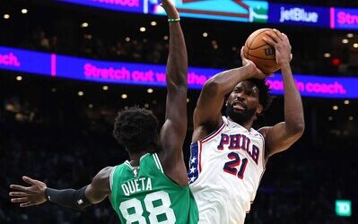 NBA: Embiid y sus Sixers completan remontada ante Celtics