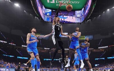 NBA: Spurs tumban al invicto Thunder en doble prórroga