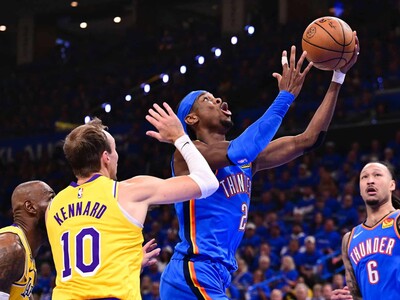 NBA: Thunder vencen Lakers y Pistons vencen a Cavs