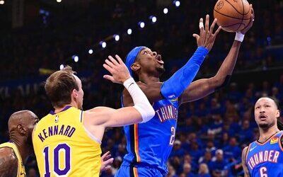 NBA: Thunder vencen Lakers y Pistons vencen a Cavs