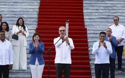 Santo Domingo 2026: Abinader da inicio al recorrido de la antorcha