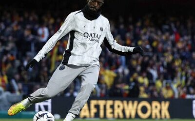 UEFA Champions: Dembélé sufre problemas musculares a 12 días