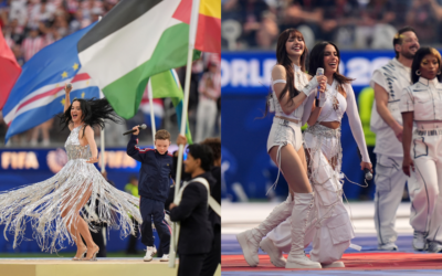 Katy Perry, Lisa y Anitta brillan en la ceremonia inaugural del Mundial en EU