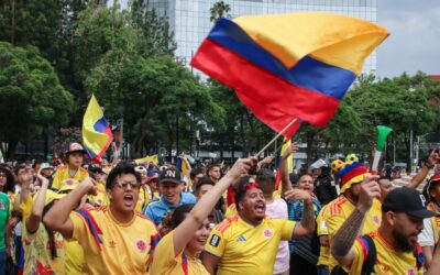 Miles de colombianos encuentran vialidades abiertas para llegar al Estadio CDMX